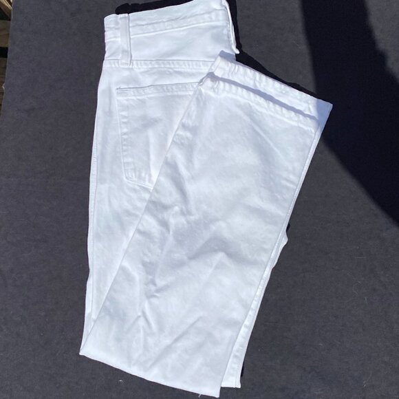 J. Crew x Point Sur Rigid straight leg jeans white AM240 26 - Picture 6 of 6